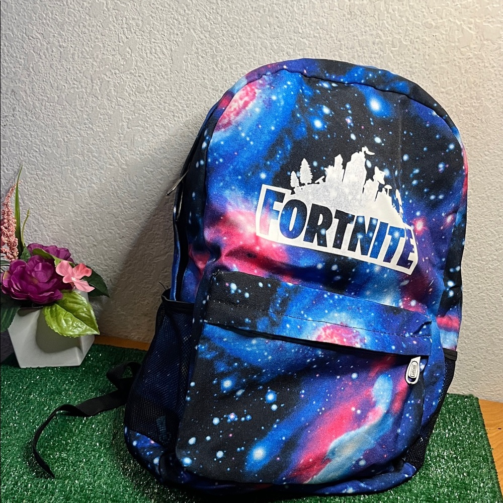Fortnite Backpack for Men - Blue & Pink